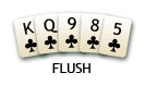 poker flush